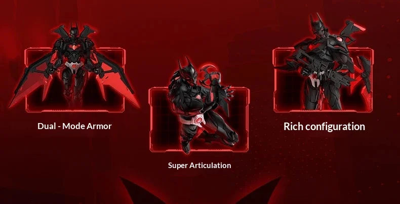 Blokees Dc Universe Champion Class Building Model Kit Superman Harley Quinn Nightwing Batman Beyond Diy Collectible Action Figur