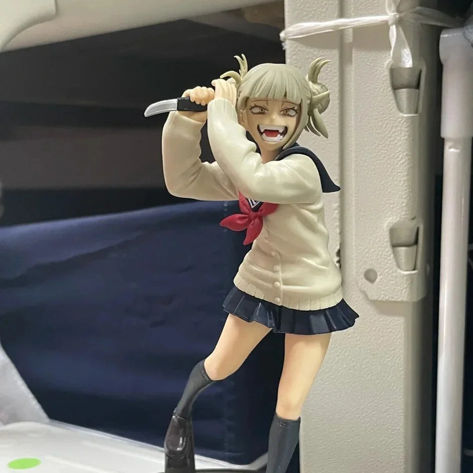 MHA Toga Himiko Anime Figurine 15cm PVC Action Standing Model Toy Collectible Anime Doll Gift for Boys And Girls
