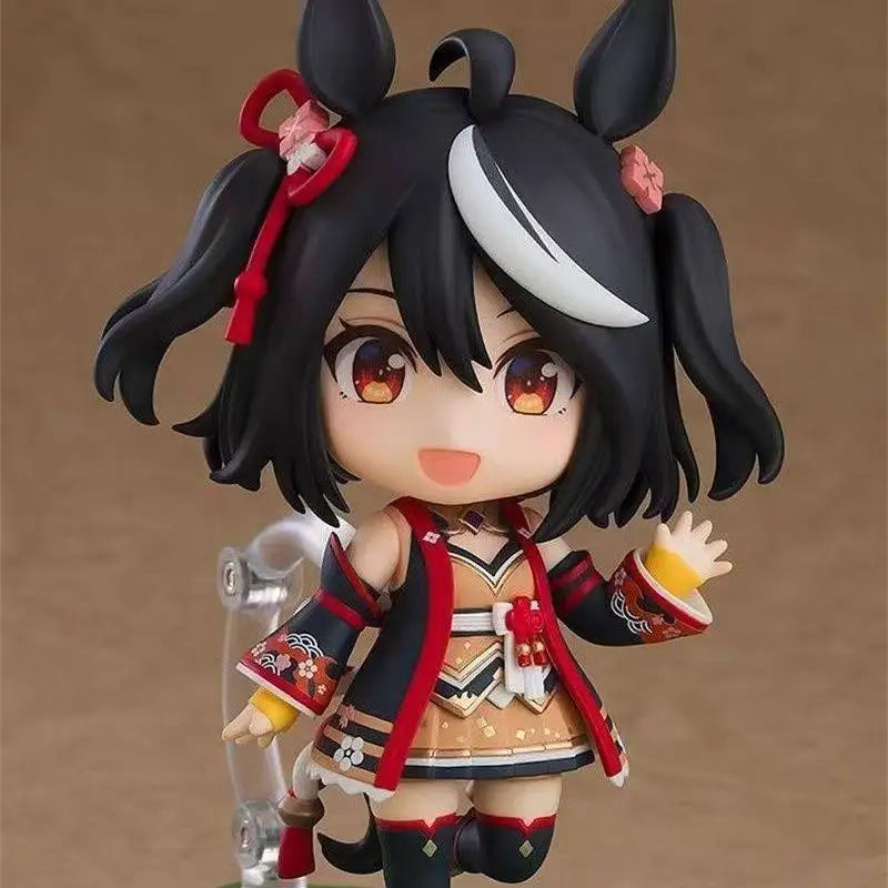10CM Q Version Anime Uma Musume Pretty Derby Nendoroid Ko Articulated Action Figure Desktop Decoration Ornament Model Toys Gift