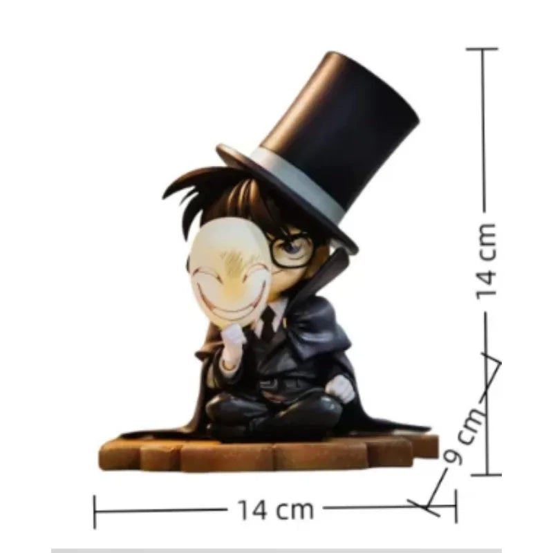 new style Conan figure, Monster Thief Kidd, Dark Night Baron GK figure anime peripheral doll tide play desktop figure