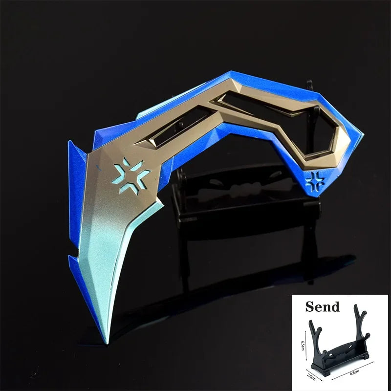 Valorant Melee Knife Toy Sword Figure Karambit Prime Reaver Series VCT Claw Knife Ion Tactical Knives Boys Gifts Game Gifts