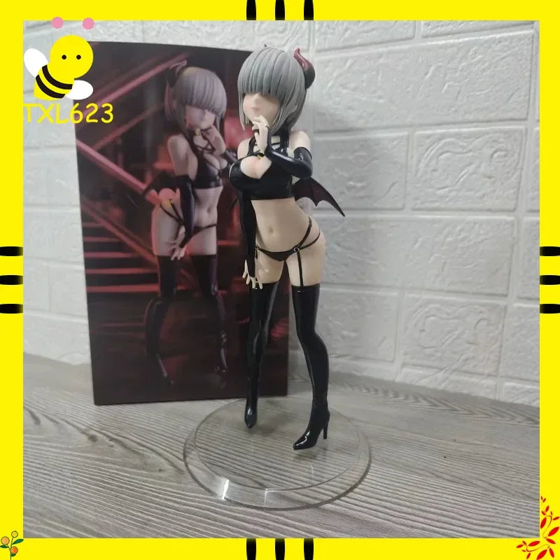 27cm Anime Figure Uzaki Yanagi Little Devil Sexy Girl Collectible Pvc Statue Desktop Decor For Adult Anime Collector Toy Gift