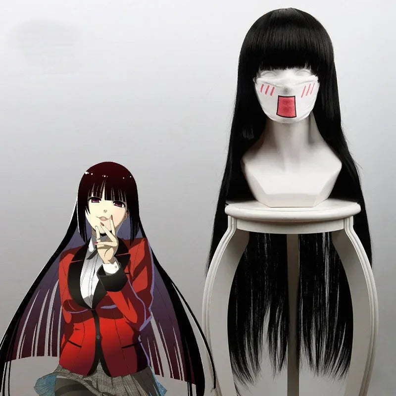 Anime Kakegurui Jabami Yumeko Cosplay Costume Halloween Sayaka Compulsive Gambler Japanese School Girls JK Uniform Halloween Cos