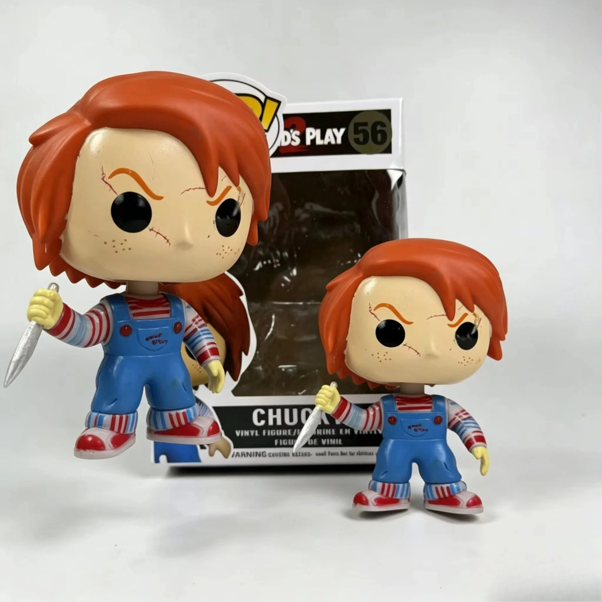Halloween Horror Pop Style Figure Set 6Pcs Joker Pennywise Chucky Scary Clown Collectible Party Decor Gift