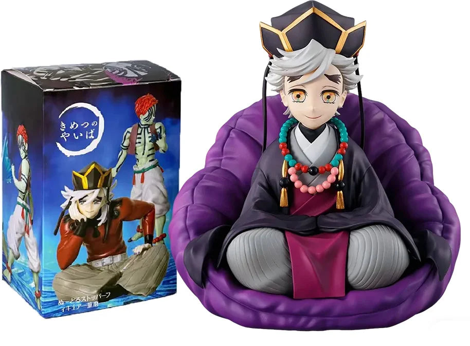 Hot Anime Demon Slayer Douma Premium Chokonose Noodle Stopper Anime Figure Action Figures Collection PVC Model Toys