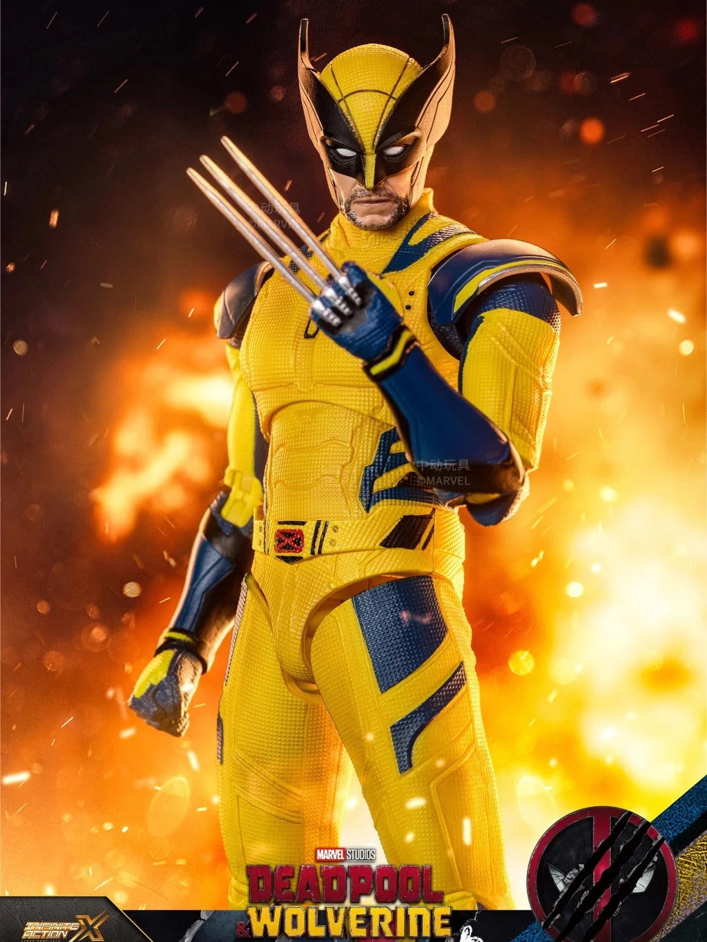 2024 Deadpool & Wolverine 1/10 Action Figure ZD Original X-Men Dogpool Wilson Model Movie SHFiguarts Toys for Kids Doll Gift