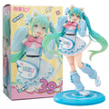 Original fashion Hatsune Miku Anime Figure Action Figurine Model Collector Toys Hatsune Miku BANPRESTO Collectible Gift