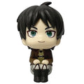 21cm Anime Attack on Titan Figure Eren Jaeger & Mikasa Ackerman Action Figures Model  PVC Collectible Figurine Doll Toys Gifts