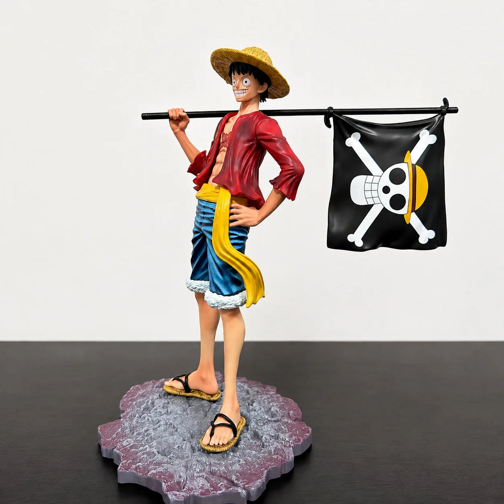 One Piece Luffy Gear 5 Action Figure Wano Arc Statue Anime Figure Collectible Model Toy