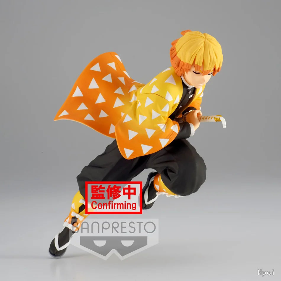Demon Slayer Action Figure Kimetsu No Yaiba Kamado Tanjirou Agatsuma Zenitsu Action Figure Anime Model Statue Toys Gifts
