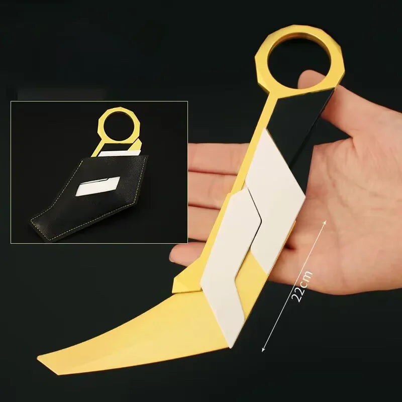 Valorant Melee Knife Toy Sword Figure Karambit Prime Reaver Series VCT Claw Knife Ion Tactical Knives Boys Gifts Game Gifts