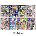 8 pcs Sailor Moon anime cut film cute girl heart water ice moon sticker kawaii cartoon animation collage waterproof sticker gift