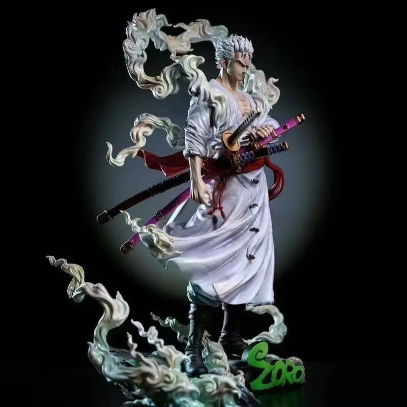 One Piece figurine FIT Nicassolon (dual head interchangeable) GK figurine model ornament Solon anime statue