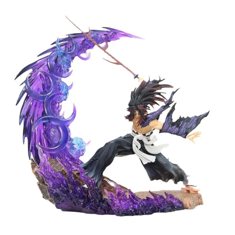 【In-Stock】Ghost Slayer Gk Battle Black Death Mou Battle Ji Guoyuan One Light Edition Model Ornament Statue Handmade Wholesale