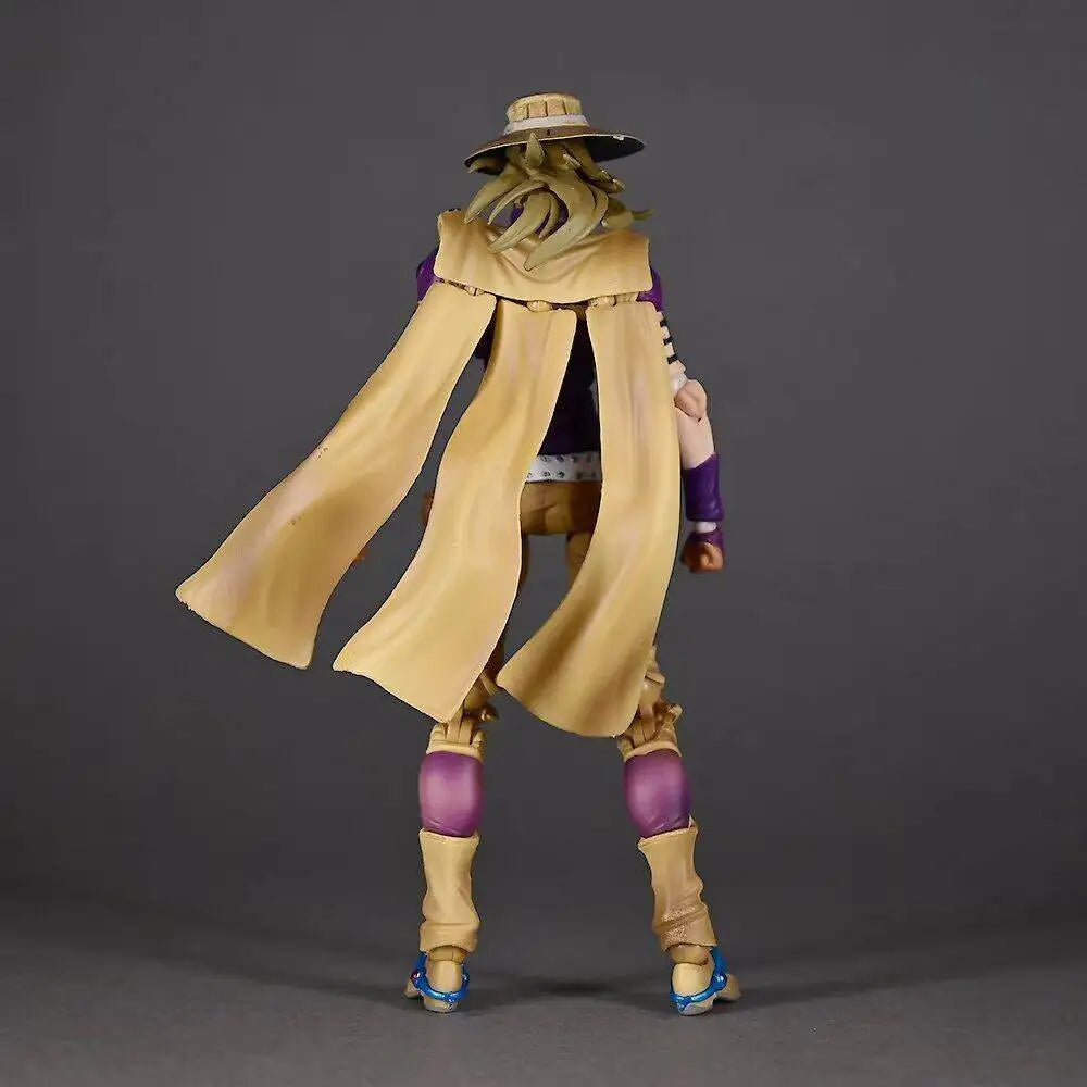 16cm Jojo'S Bizarre Adventure Julius Caesar Zeppel Pvc Figure Action Doll Model Decorat Statue Collection Toy Birthday Gift
