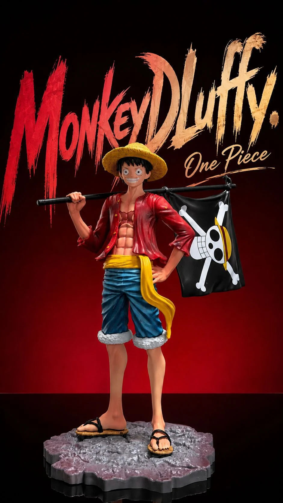 22cm One Piece Raiden Five Gear Nica Lightning Luffy Action Figure Model Statue Doll Toys Collection Decoration Model Toys Gift