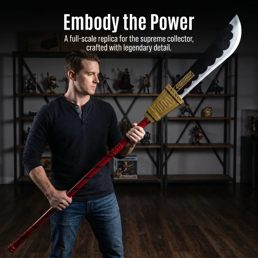 150cm Edward Newgate Sword Schwert One Piece Anime Cosplay Prop Large Real Size Japanese Katana Newgate Samurai Sabre Toy Gift