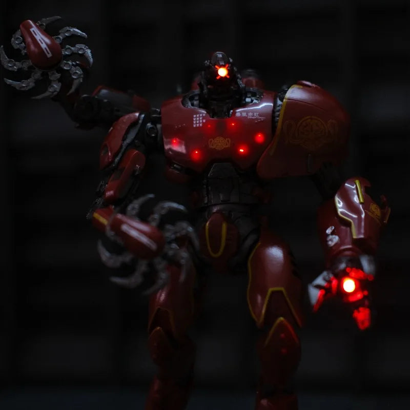 Pacific Rim Mecha Wanderer Dangerous Ultimate Edition Glowing movable Model Collectible Action Figure Toy Turtle Gorilla Beast
