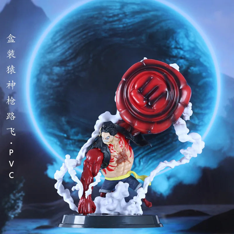 ONE PIECE GK Luffy Figure Model Series Great Ape King Big Fist Phantom Snake Man Iron Fist Straw Hat Baijing Luffy