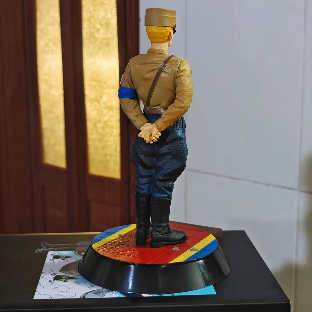 21cm Anime figure Dragon Ball GK Martial Arts Tournament Red Ribbon Army General Blue host PVC figures Collection Toy Model Gift