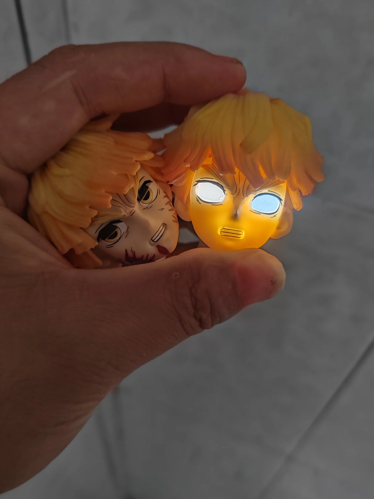 In Stock 51cm Demon Slayer Agatsuma Zenitsu And Kochou Shinobu Gk Anime Figure Statue Desktop Decoration Collection Model Gifts