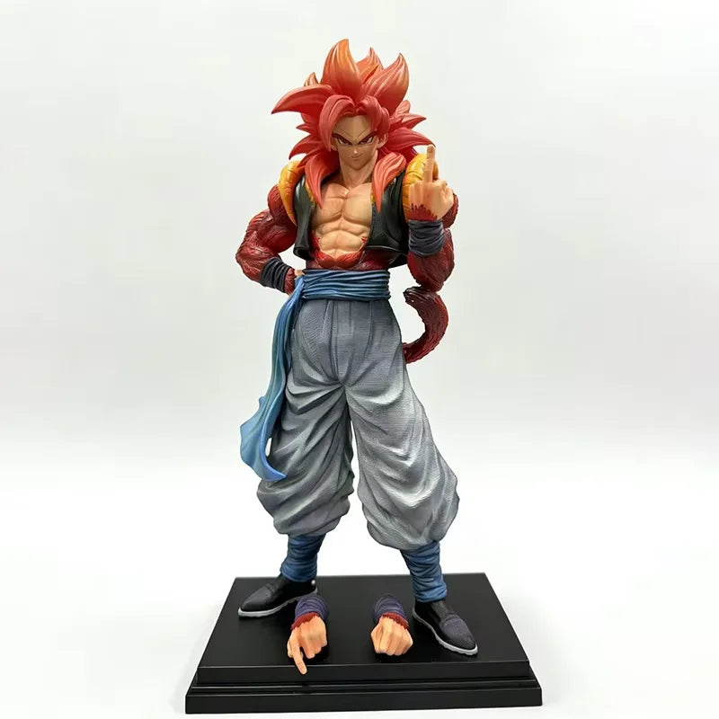 Jt Statue Dragon Ball Ssj4 Gogeta Figure Replaceable Hands Super Saiyan 4 Gogeta Pvc Action Figures Collection Model Toys Gifts
