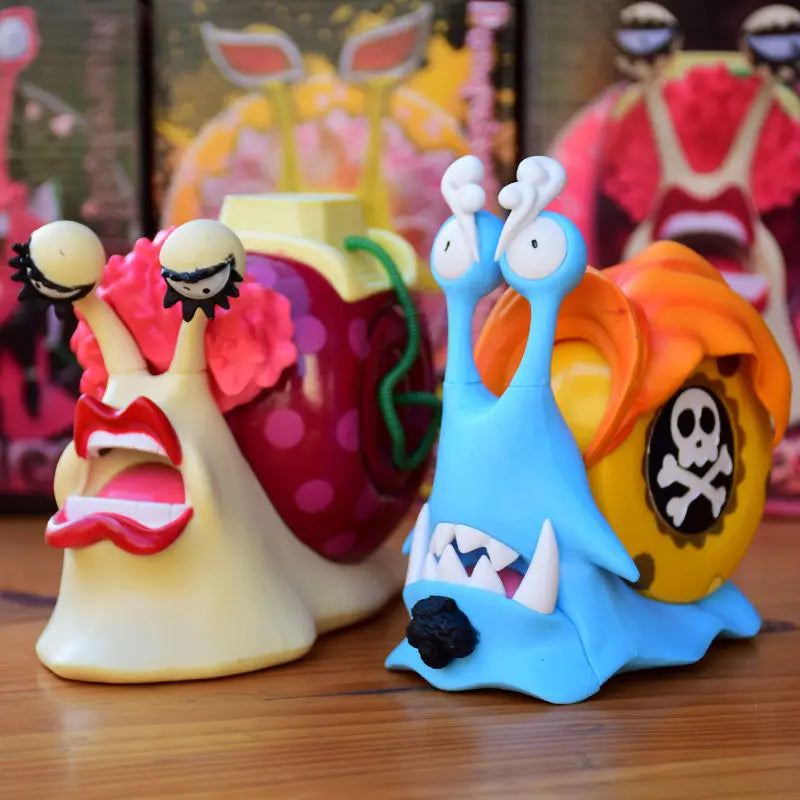 2022 New One Piece Anime Ace Luffy Edward Newgate Law Doflamingo Jinbe Den Mushi Action Figure Model Collection Gift
