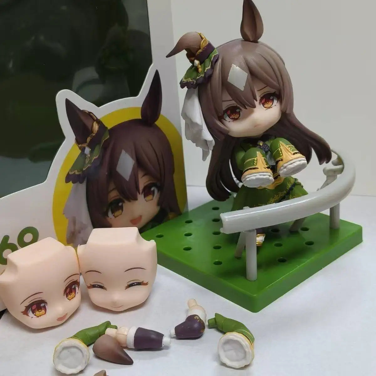 10CM Q Version Anime Uma Musume Pretty Derby Nendoroid Ko Articulated Action Figure Desktop Decoration Ornament Model Toys Gift