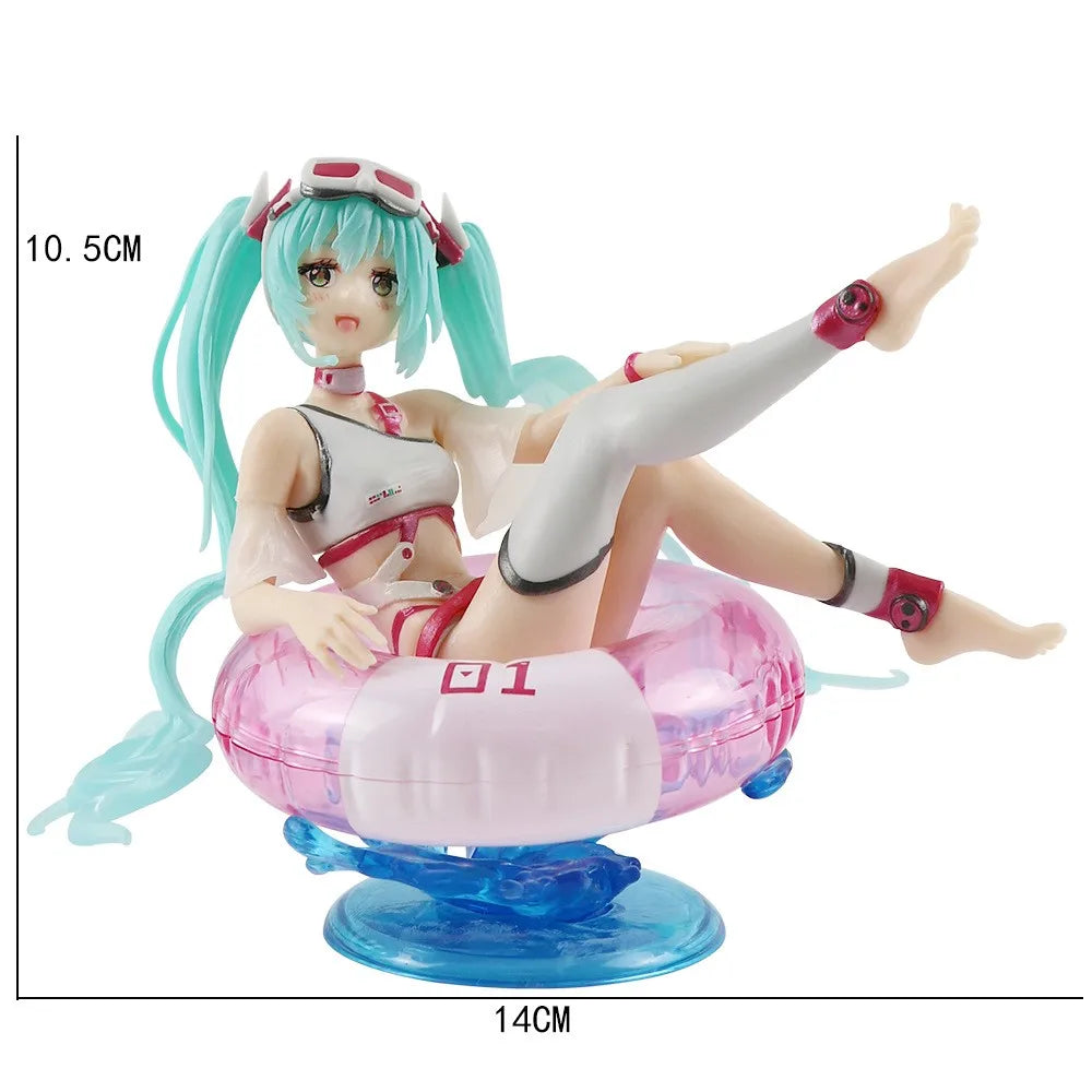Hot Kawaii Girl Hatsune Miku Anime Figure Miku Action Figure Christmas Gift PVC Collection Model Doll Toys
