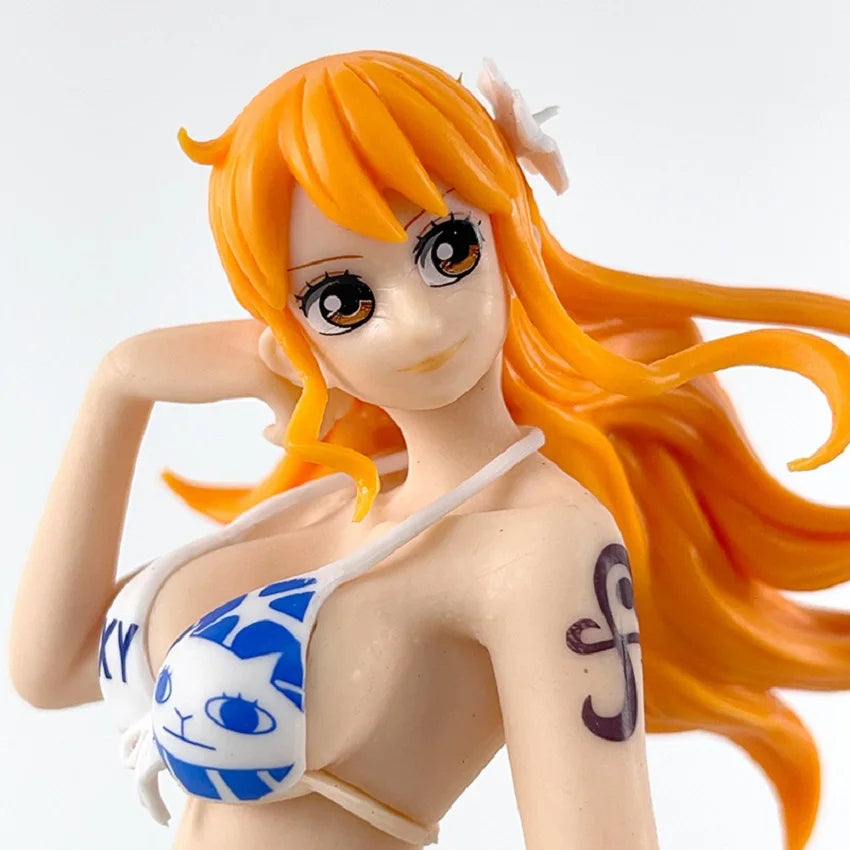 One Piece Anime Figures Nami Nico Robin Nefertari Vivi Shirahoshi PVC Action Figure Collection Model Toys for Fans Gift