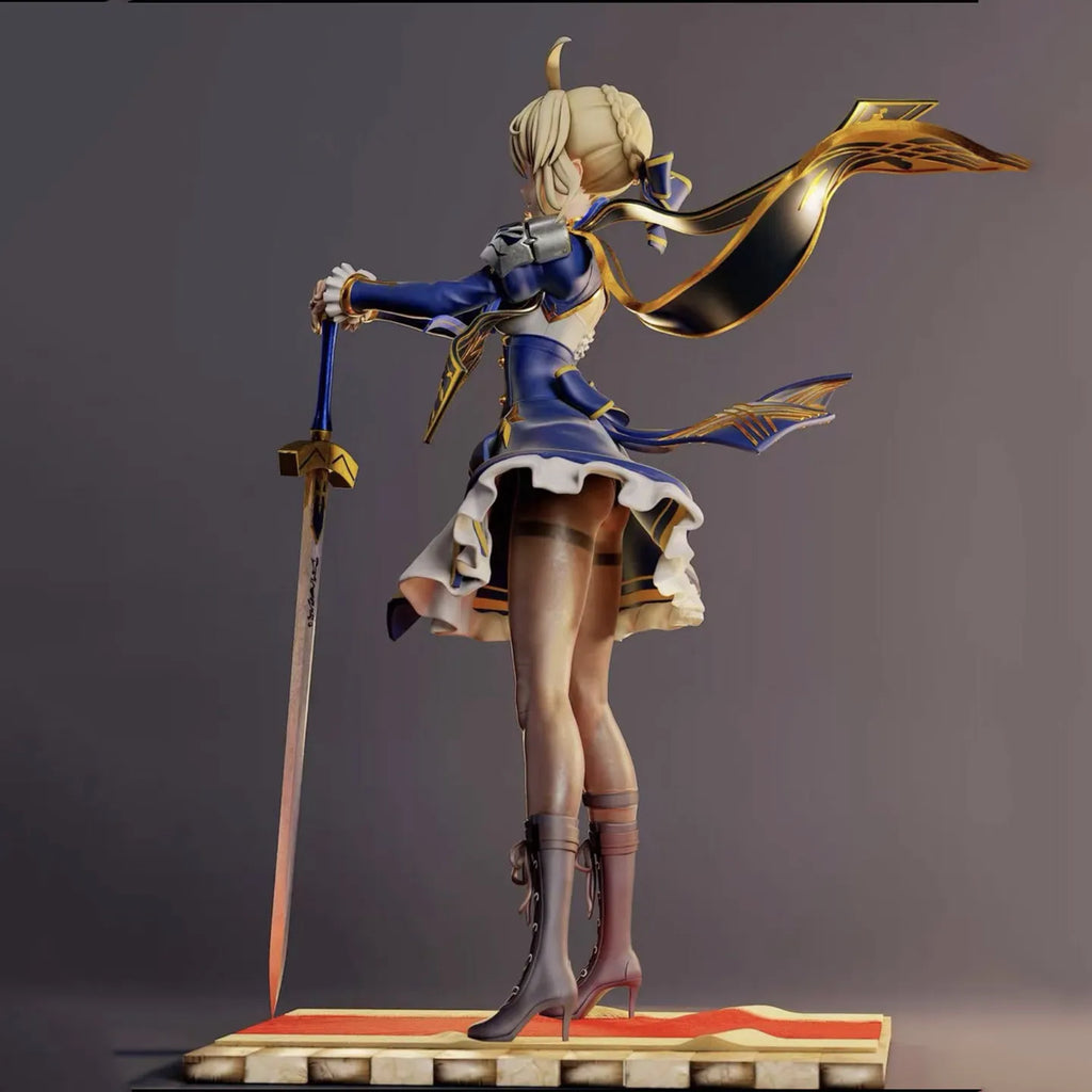 Ane Studio Saber Artoria Pendragon Figure Fate Stay Night Anime Collectible Pvc Statue Desktop Decoration For Anime Collectors