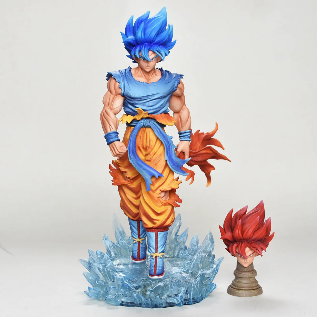 Anime Dragon Ball Z Goku Figure Super Saiyan Action Figure Collectible Statue Model Toy Gift