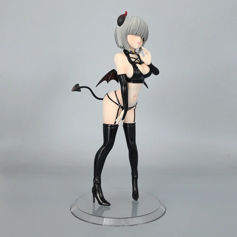 27cm Anime Figure Uzaki Yanagi Little Devil Sexy Girl Collectible Pvc Statue Desktop Decor For Adult Anime Collector Toy Gift