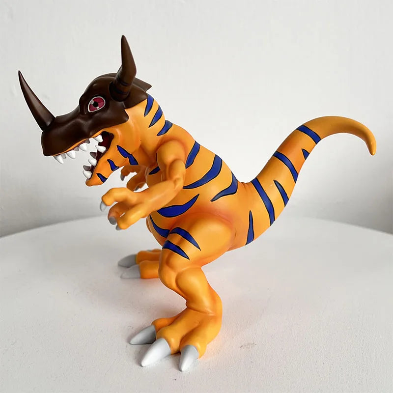 12cm Digimon Anime Figures Gk Greymon Agumon Figurine Cute Gabumon Pvc Action Figure Collectible Model Decoration Toys Gift Kids