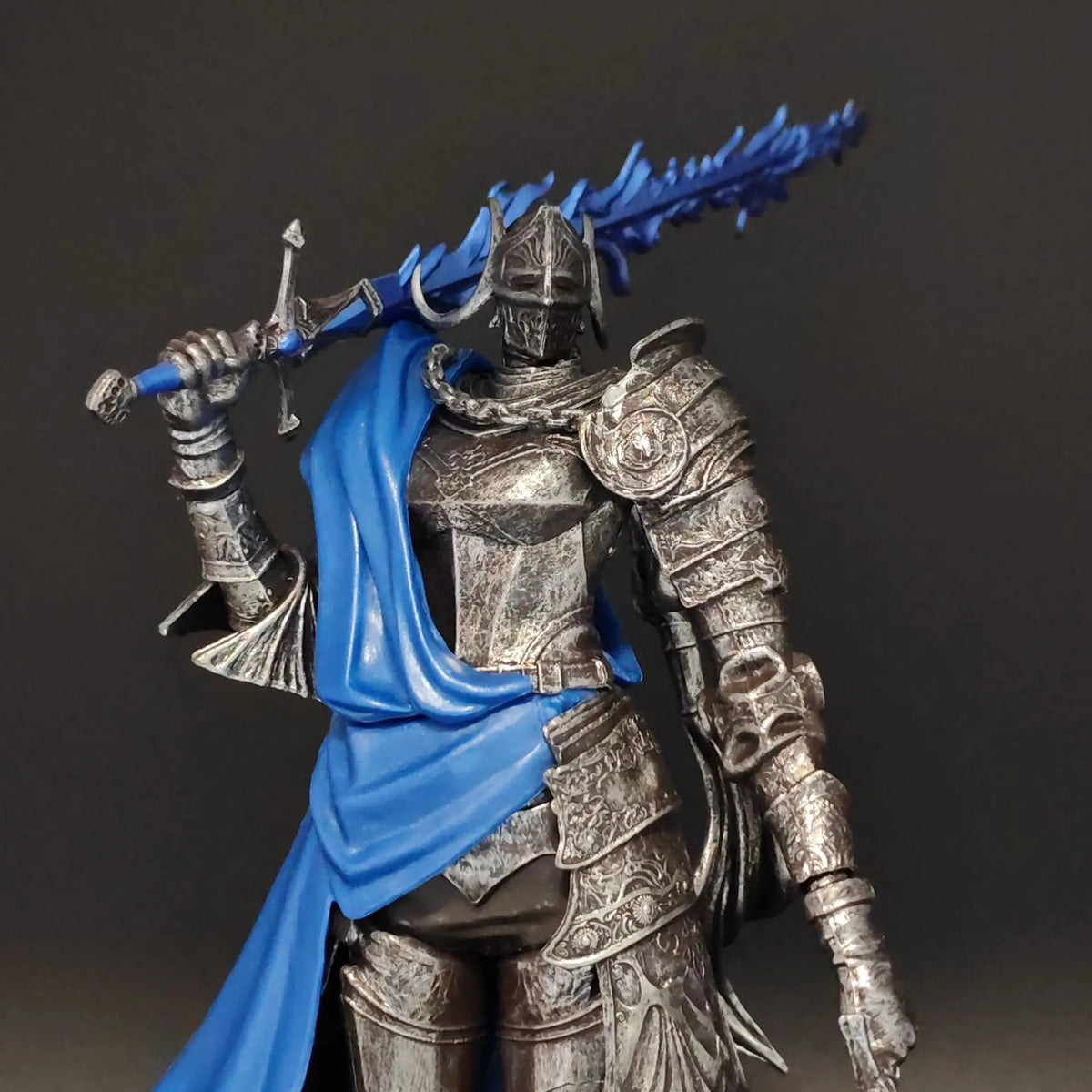 In-Stock Ring Rellana Twin Moon Knight Action Figure With Miquella'S Sword Collectible Statue Desktop Decor For Game Anime Fans