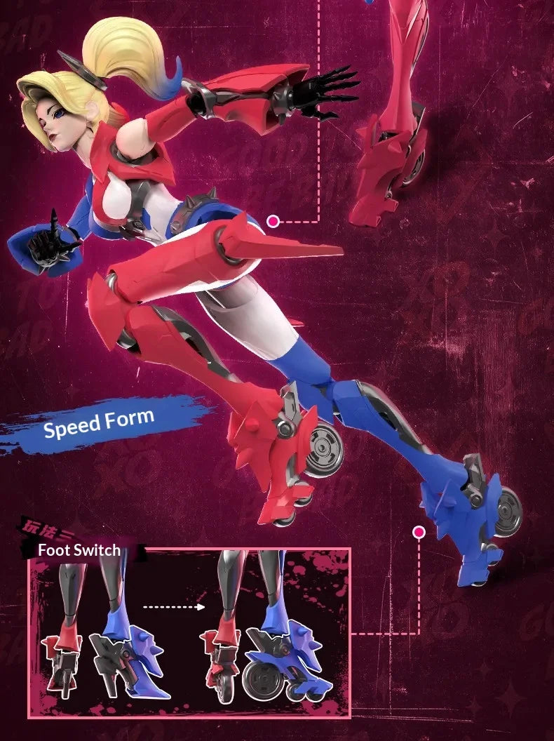New Hot Blokees Dc Comics Nightwing Harley Quinn Figure Model Kit Buildable Toys Anime Collectible Figure Gift For Boys Girls