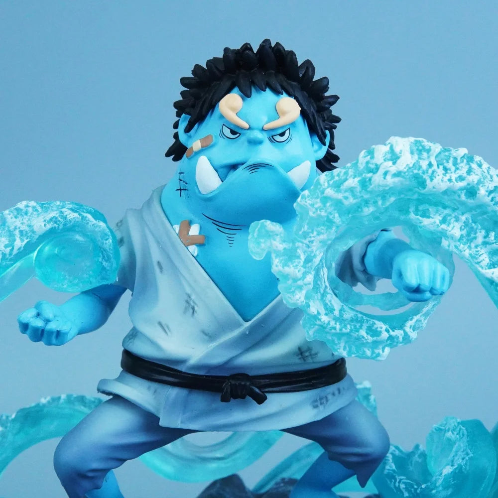 14.5cm/5.71in Anime One Piece Figure Jinbe Action Figures Pvc Statue Desktop Ornamen Collection Model Toys Gifts