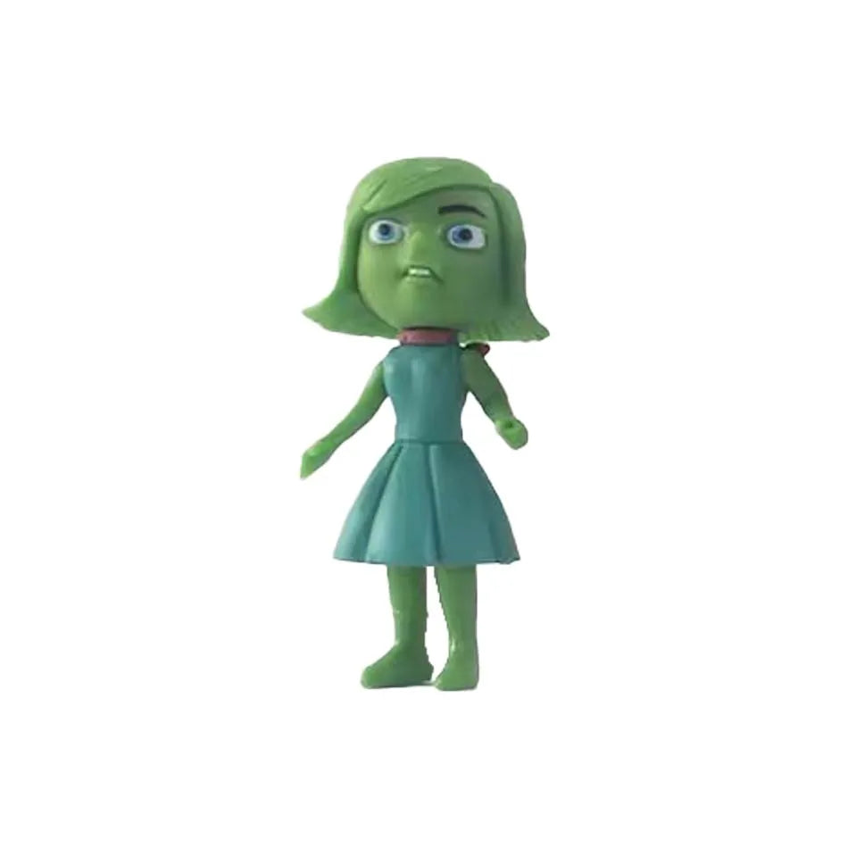 New Inside Out 2 Action Figure Toy Cartoon Movie Joy Anxiety Anger Sadness Disgust Fear Model Doll Figurines Kids Gift