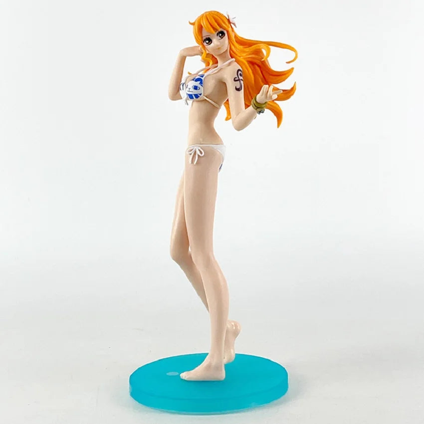 One Piece Anime Figures Nami Nico Robin Nefertari Vivi Shirahoshi PVC Action Figure Collection Model Toys for Fans Gift