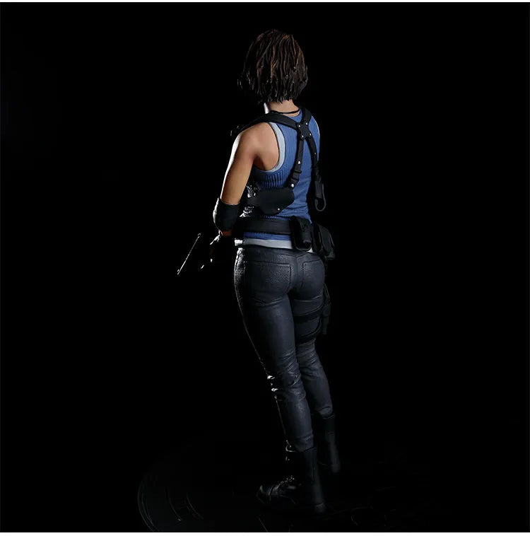1/6 Jill Valentine Figure Classic Anime Game Female Warrior Action Figures Pvc Anime Desktop Ornament Collect Model Toy Gifts