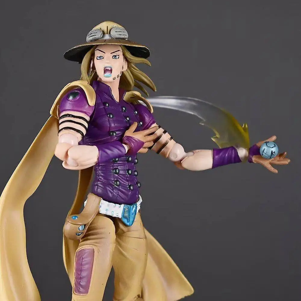 16cm Jojo'S Bizarre Adventure Julius Caesar Zeppel Pvc Figure Action Doll Model Decorat Statue Collection Toy Birthday Gift