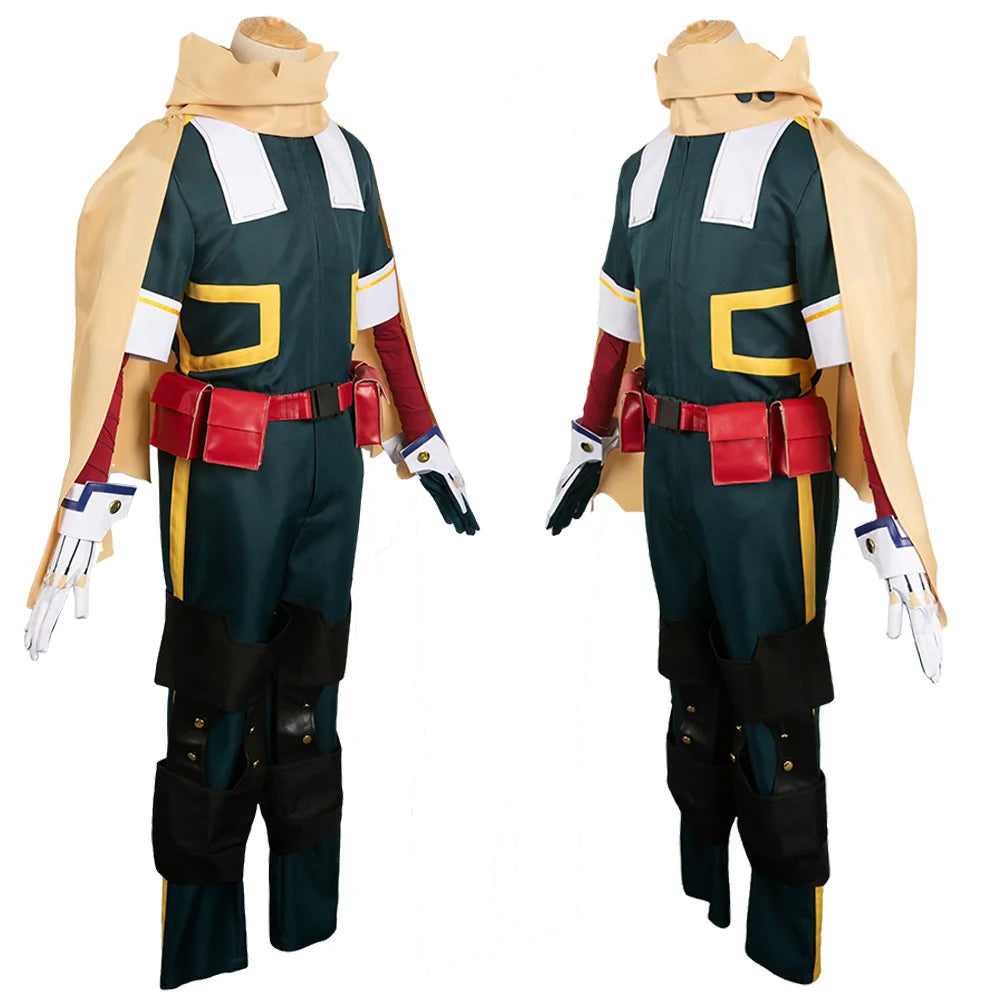 Midoriya Izuku Cosplay Fantasy Flight Clothing Anime Hero Of Academia Costume Disguise Adult Men Roleplay Fantasia Outfits Male