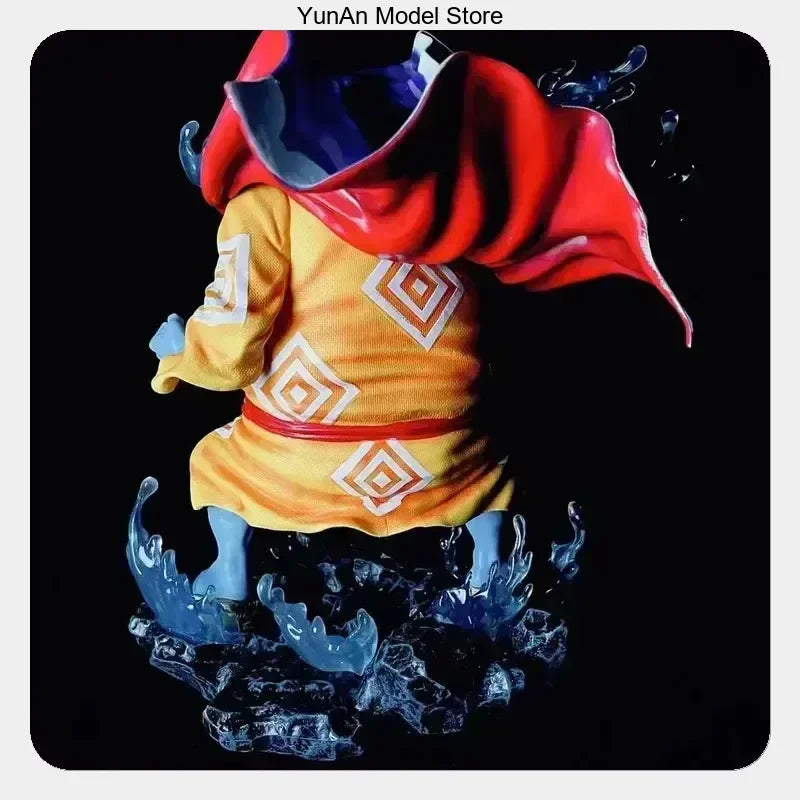 Anime Action Figure Statue Model Collection Desktop Decoration 31cm One Piece Jinbe Attack Posture
