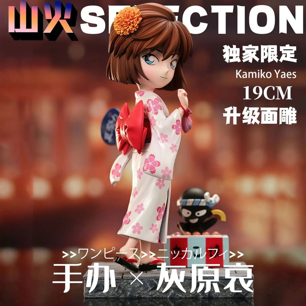 2026 Detective Conan Anime Figure Anita Hailey Kimono Ver. Figure Model Toy Collectible Desktop Decoration Gift