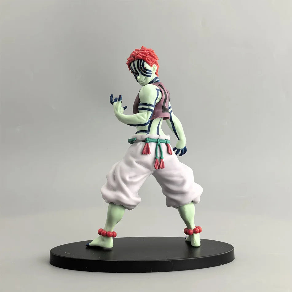 Bandai Anime Demon Slayer Figure Model Juuni Kitsuki Akaza Battle Figure Kimetsu No Yaiba Desktop Decoration Collection Gift