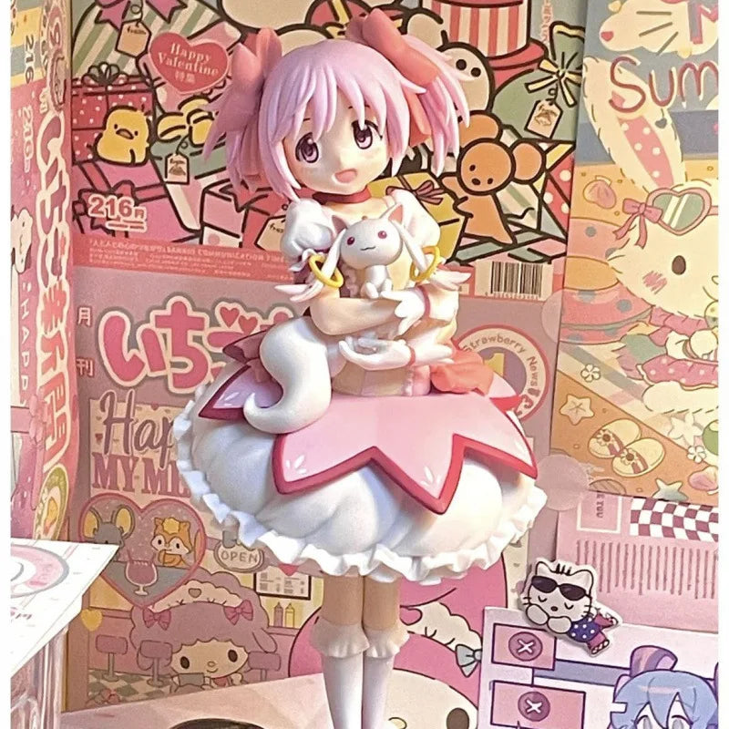 18cm Magical Girl Little18cm Round Deer Eye Hill Bijingpin Model Anime Pretty Cute Desktop Birthday Gift