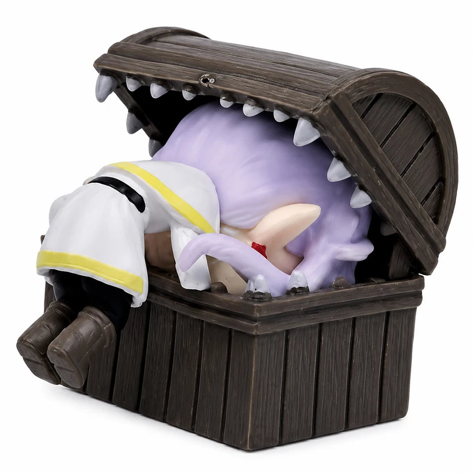 New Bandai Frieren: Beyond Journey's End 7.5cm Anime Figures Frieren Himmel Action Figure Cute Anime Figure Ornaments Collection