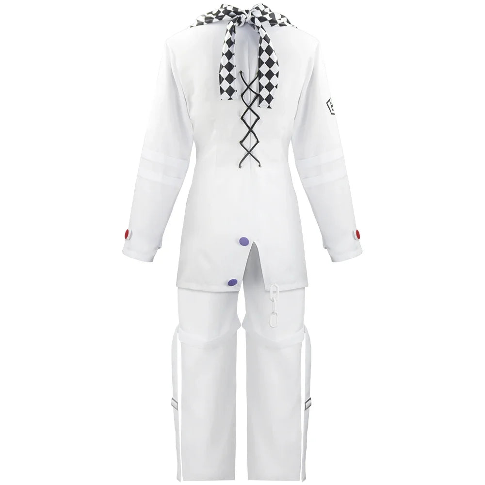 Anime  Cosplay Costume Oma White Uniforms Cloak Hat Full Set Halloween Carnival Party Clothes