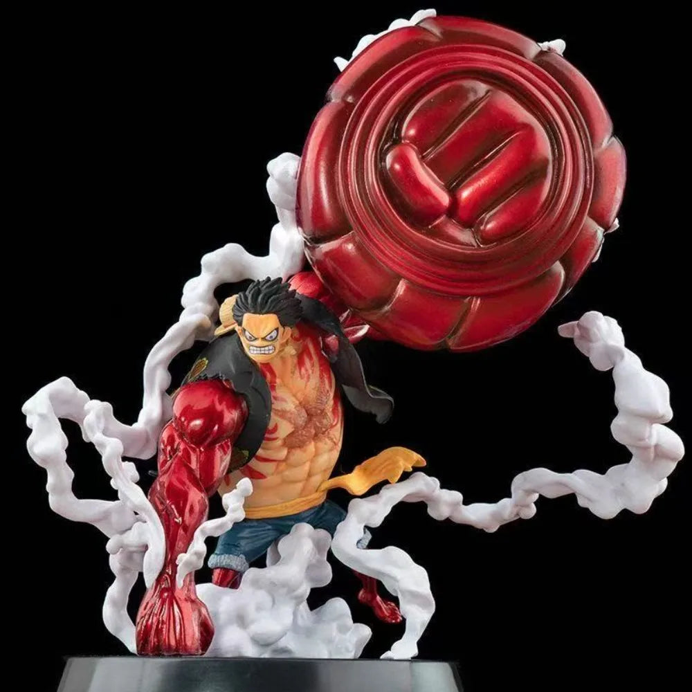 One Piece's hand and the country's fourth gear Lufei Ape King gun fist Meng Qi D Road Feinika hand GK model desktop ornaments