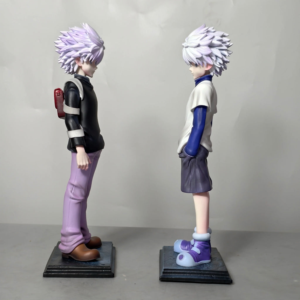 26cm 10.2 inch Anime Killua Zoldyck Figures Pvc Statue Desktop Ornamen Collection Statue Model Decoration Room Desk Toys Gifts
